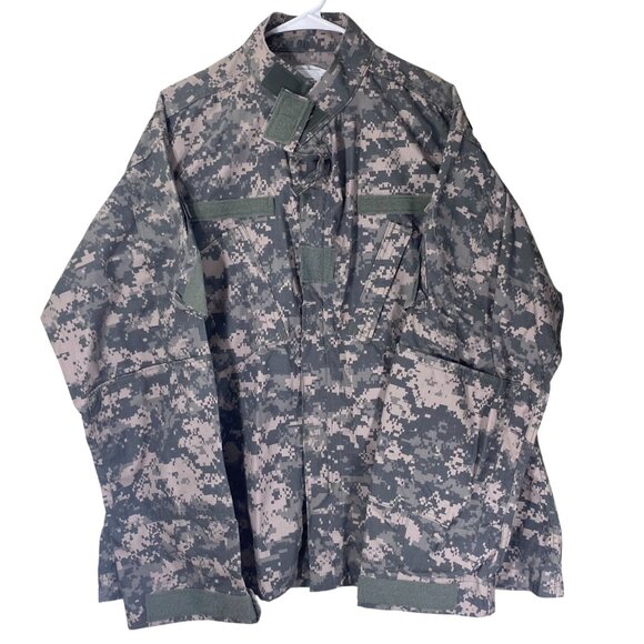 Digital Camo Military Combat Jacket M - Picture 1 of 10